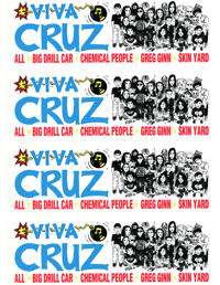 VIVA CRUZ → bumper sticker