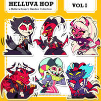 [PRE ORDER] HELLUVA HOP: A bouncy standee collection Vol.1 (READ DESCRIPTION)