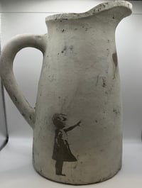 Image 1 of Balloon girl stoneware jug 1/1