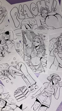 Image 2 of FRUITY: Coloring Book Zine