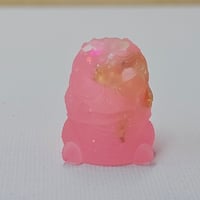 Image 1 of Gus lanyard bead- pink/purp photochromatic 