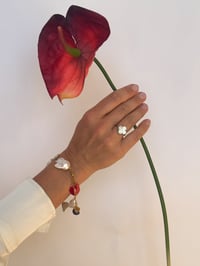 Image 2 of anthurium swirl bracelet 
