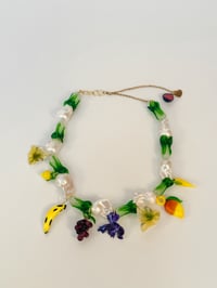 Image 1 of mango iris necklace 