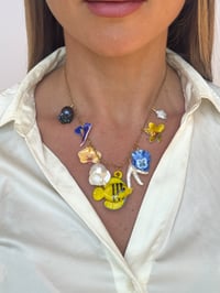 Image 3 of deep blue necklace