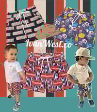 Image 1 of lil cowboy shorts 