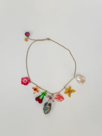 Image 1 of cherry tart necklace