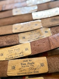 Image 3 of Handmade Tom Fugle Belts Coming Soon 