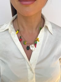 Image 2 of veg basket necklace 