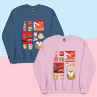 Image 1 of Asian Snacks Unisex Sweatshirt