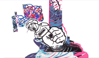 Image 5 of 'Fist of Fury' t-shirt
