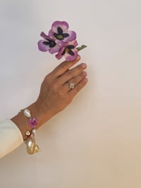 Image 2 of pansy primrose bracelet 