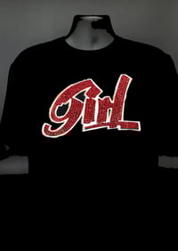 Image 1 of Girl rhinestone T shirts (all sizes)