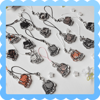 Image 1 of cats ❄️ epoxy phone charms