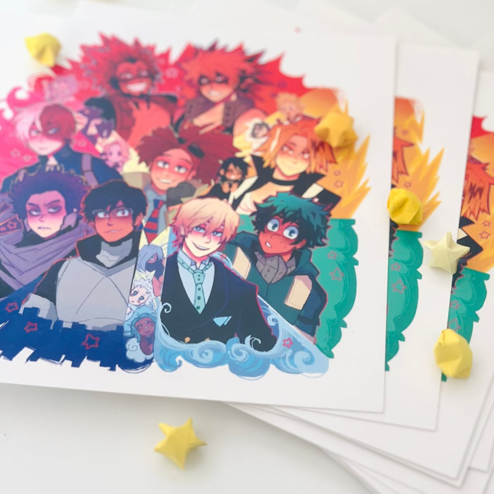 MHA Colorwheel Print