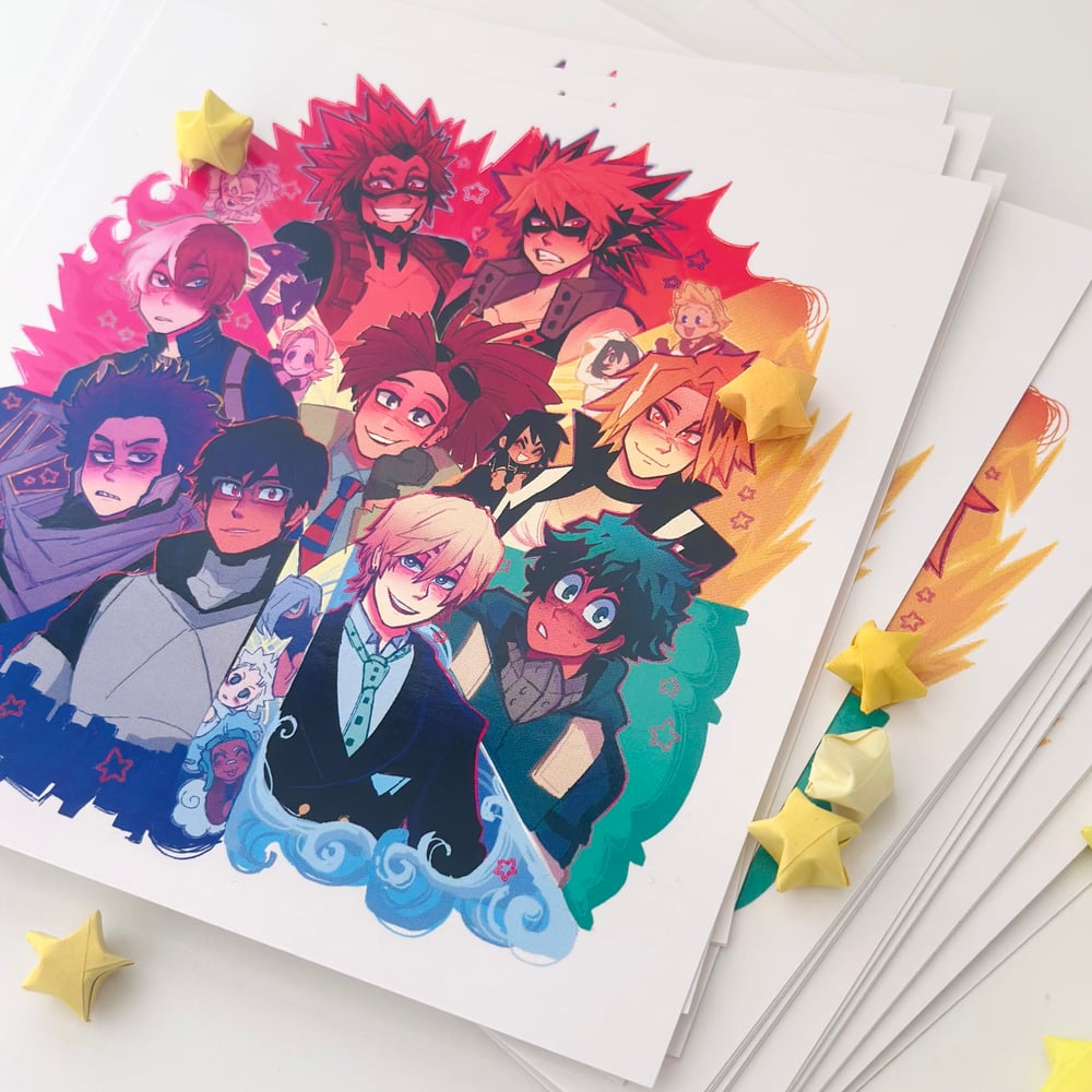 MHA Colorwheel Print