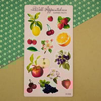 Summer Fruits Sticker Sheet (25-008 )