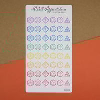 Image 1 of  A Little Dicey Sticker Sheet  (25-005)