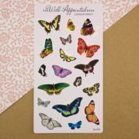 Image 1 of Lepidopterist  Butterfly Sticker Sheet (24-019)