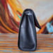 Image of Vtg Gucci Black Monogram Clutch/Coin Purse Set