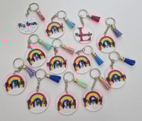 Teacher keyrings