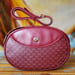 Image of Vtg Gucci Burgundy Mini Monogram Crossbody Bag 