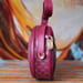 Image of Vtg Gucci Burgundy Mini Monogram Crossbody Bag 