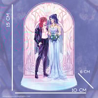 Image 3 of ARCANE LOVERS -  JAYVIK, CAITVI , TIMEBOMB | STANDEES