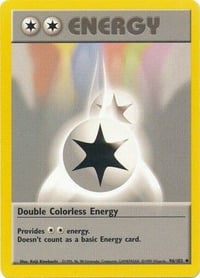 Double Colorless Energy - Base Set Near Mint