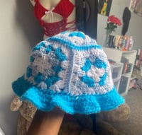 Image 1 of Granny sq bucket hat