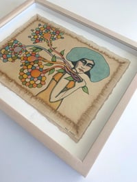 Image 4 of CARONLINE'S FLOWERS - framed original