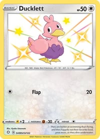 Ducklett - Shining Fates: Shiny Vault Near Mint