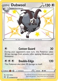Dubwool - Shining Fates: Shiny Vault Near Mint