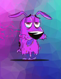 Courage The Drippy Dog