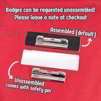 Image 3 of CRUCIBLE BLADES metal badges