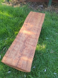 Image 3 of Fire Pit Log Bench - Rescue Logs wood