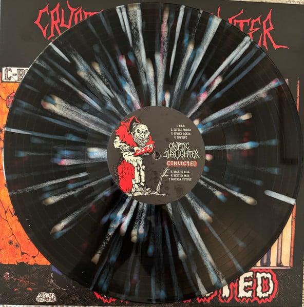 Image of Cryptic Slaughter - "Convicted" Lp (black ice vinyl)