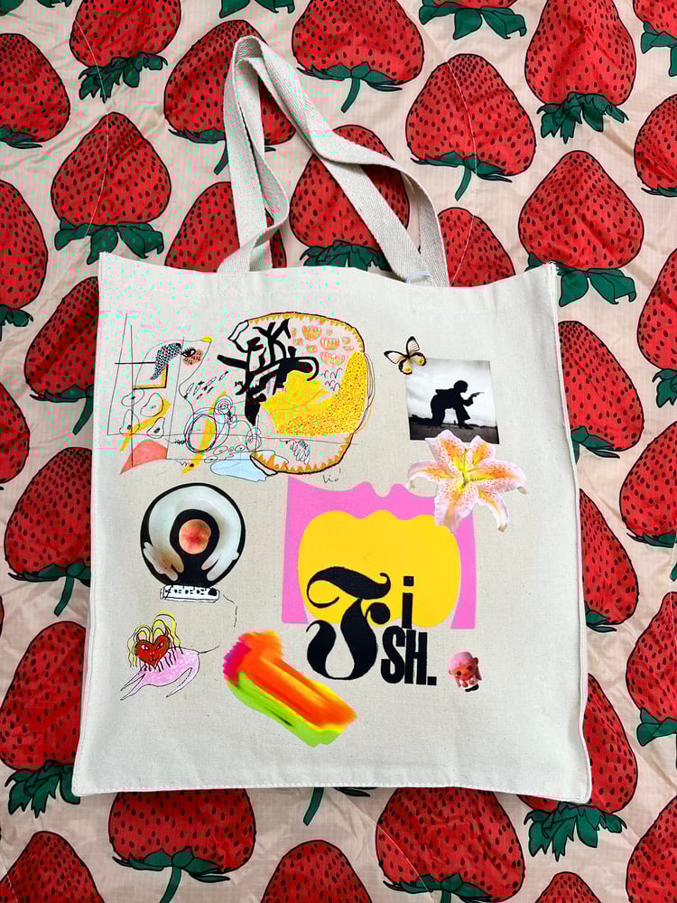 Image of Market Tote - Hand embellished V17