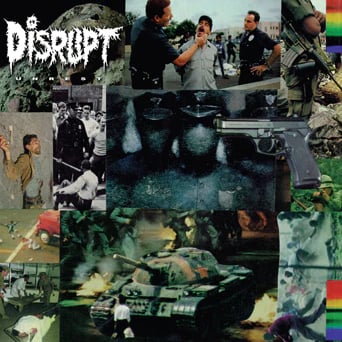 Image of Disrupt - "Unrest" Lp (swamp green)