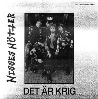 Image of Nisses Nötter – "Det Är Krig" Lp (pink vinyl)
