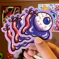 Eyeball Snail Stickers