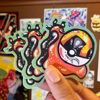 Ultra Ball Snail Stickers