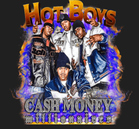 Image 1 of HOT BOYS CASH MONEY GRAPHIC T-SHIRT