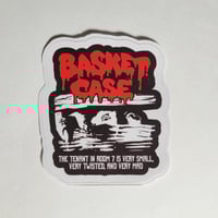Image 1 of Basket Case Part 1 Matte Vinyl Sticker