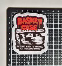 Image 2 of Basket Case Part 1 Matte Vinyl Sticker