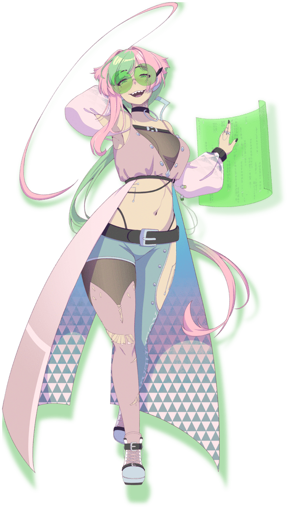 Image of Peach Standee