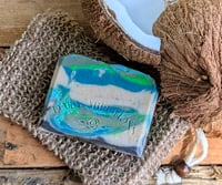 Image 2 of "Tropical Coconut" Handmade Soap with Coconut Milk and Shea Butter