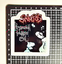 Image 2 of Skinless Regression Towards Evil Glossy Finish Vinyl Sticker