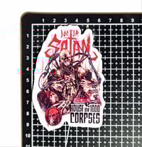 Image 2 of Doctor Satan - House of 1000 Corpses Die Cut Glossy Finish Vinyl Sticker