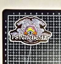 Image 2 of Psychedelia Brand Die Cut Matte Vinyl Sticker