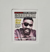 Image 1 of Slick Rick Cover Of The Source Magazine Glossy Finish Vinyl Sticker